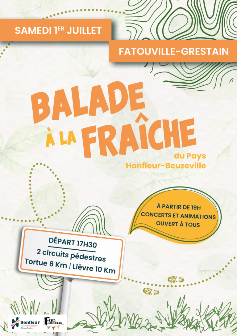 Balade à la fraîche à Fatouville-Grestain…