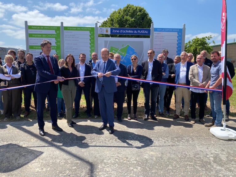 Nouvelle signalétique sur la Zone Artisanale du Plateau