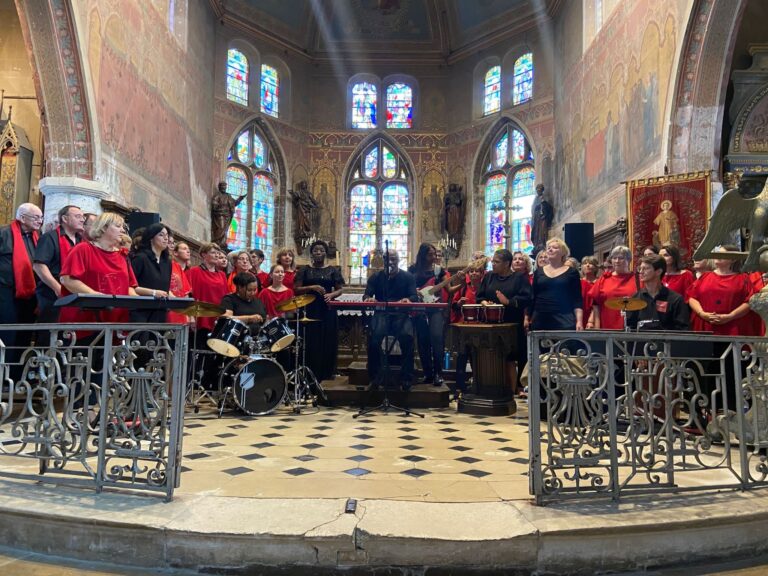 Le gospel fait recette dans l’église Saint-Léonard…