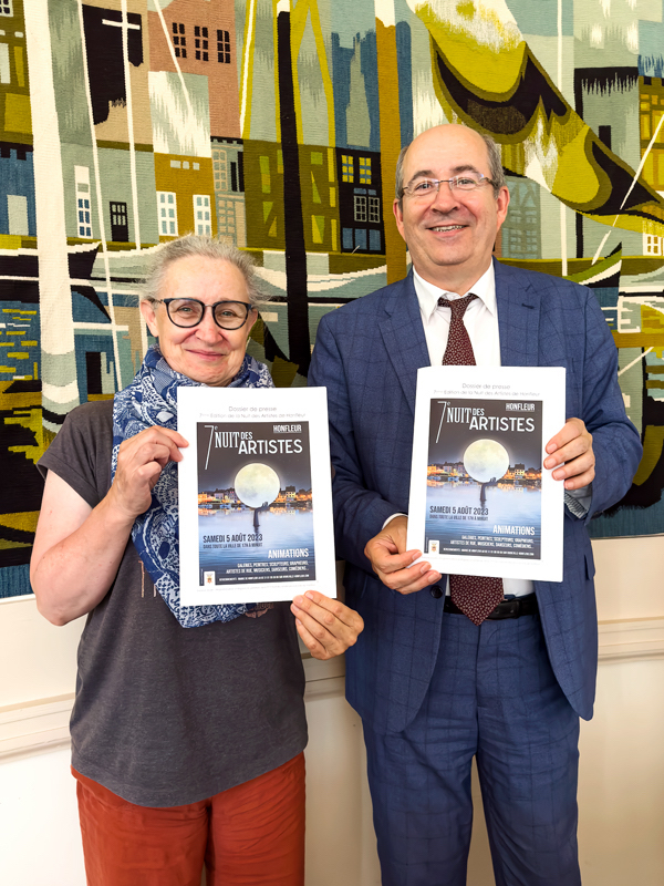 La prochaine « Nuit des Artistes » illuminera le ciel de Honfleur