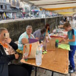 Peintre sur le quai