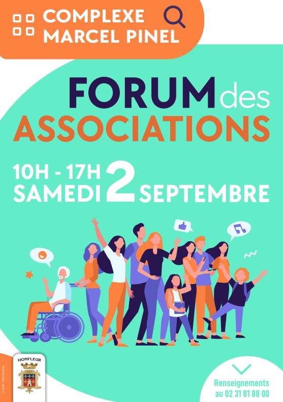 Samedi 2 septembre : Forum des associations à Honfleur