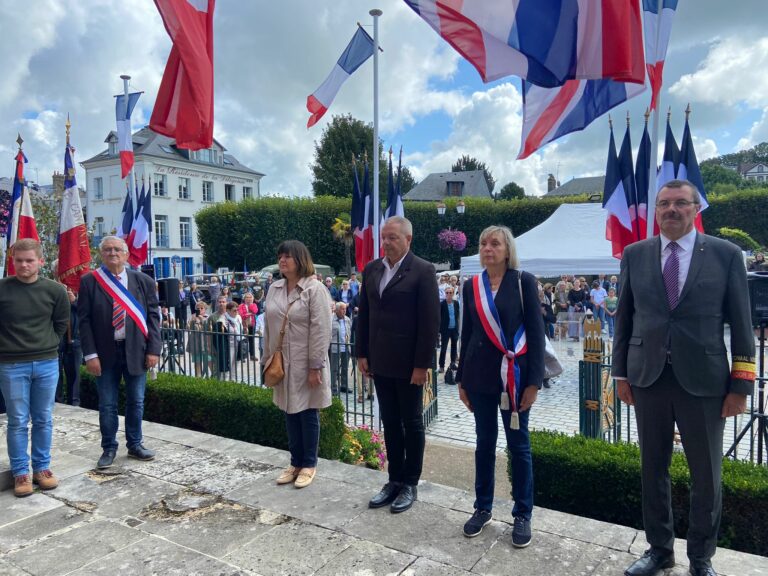 Beaucoup d’émotion pour le 79 ème anniversaire de la libération de Honfleur