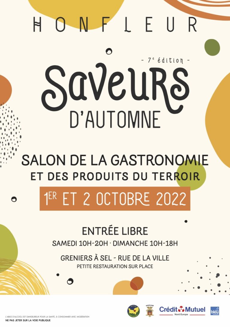 Salon de la gastronomie à Honfleur