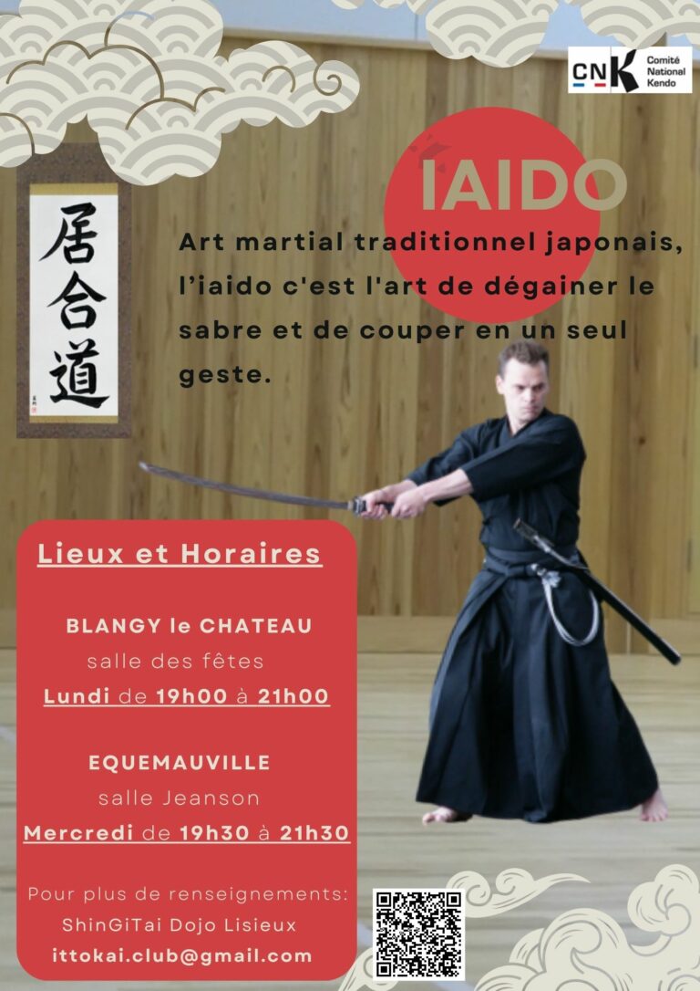 Ouverture d’une section Iaido à Equemauville.