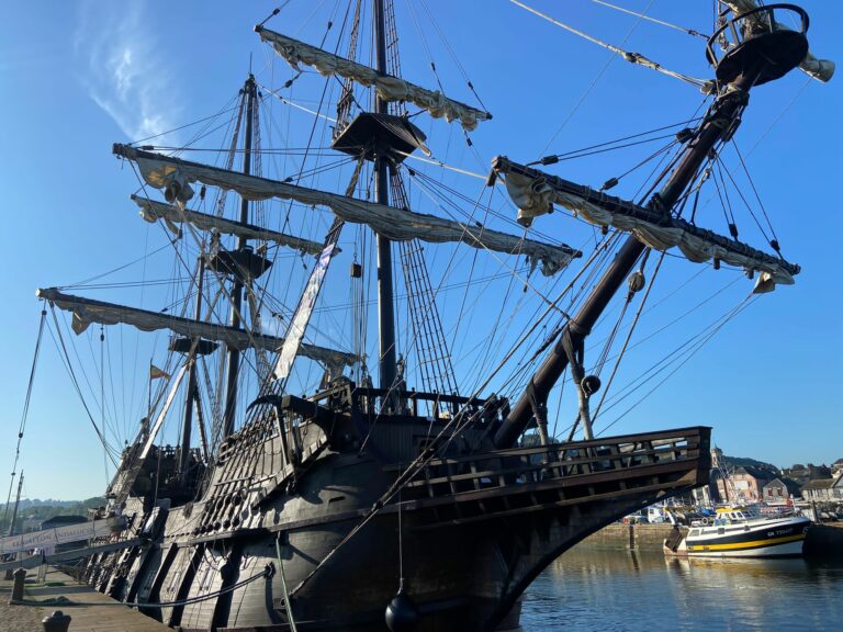 Le Galion Andalucia en escale à Honfleur