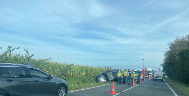 Un accident au carrefour de la Correspondance, à Saint-Gatien-des-bois, fait un blessé léger..