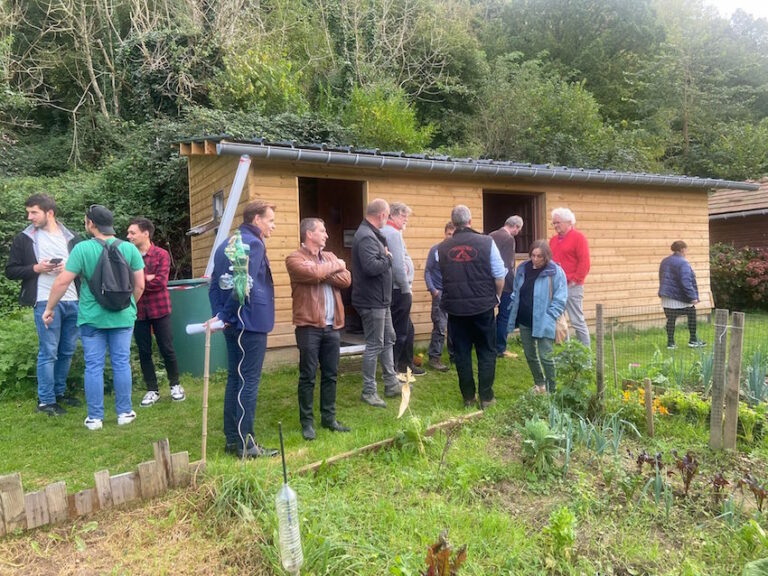 Honfleur : Inauguration des chalets du Jardin « Enchanté »