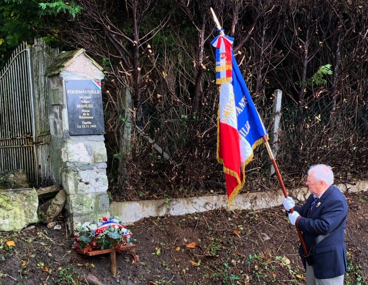 Equemauville rend hommage au résistant Albert Manuel