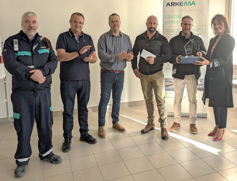 Remise des trophées sécurité à l’usine Arkema de Honfleur