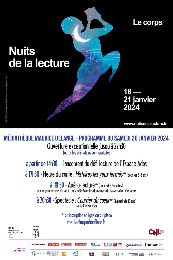 Honfleur : « Nuit de la lecture » à la médiathèque Maurice Delange