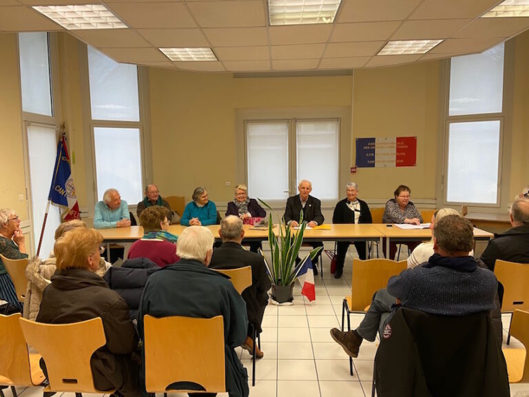 Honfleur : Assemblée générale des anciens combattants