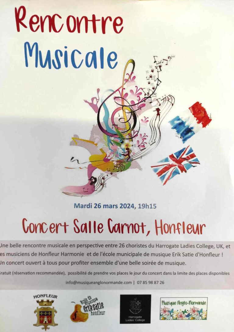 Honfleur : Concert à la Salle Carnot