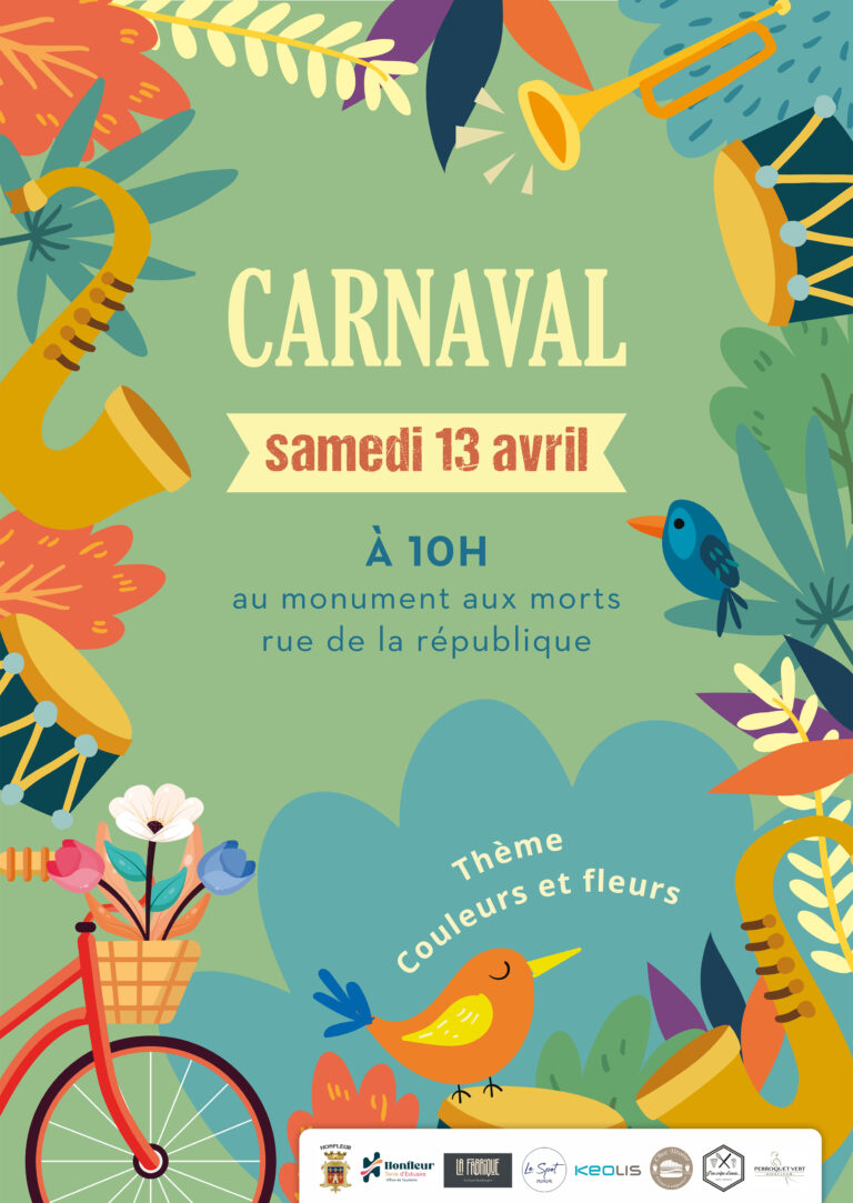 Honfleur : Le carnaval des écoles, c’est ce samedi…