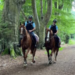 Gendarmes à cheval