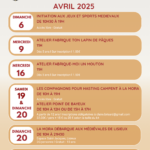 Programme Avril Affiche