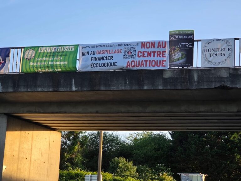Honfleur : L’association « Laisse Béton » contre le projet du centre aquatique…