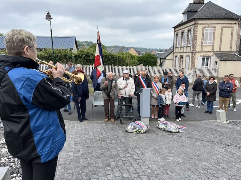 La Rivière St-Sauveur : La commune célèbre la victoire du 8 mai 1945…