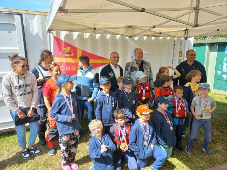 Honfleur : Le club de voile « Océan » de Ouistreham, remporte la régate des Ptits viking…
