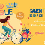 Affiche vélo en folie
