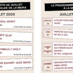 Programme juillet