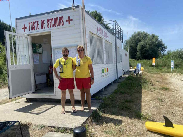Honfleur : La plage du Butin sous surveillance des sauveteurs…