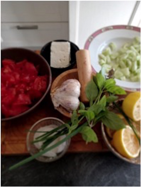 Salade grecque à ma façon… 