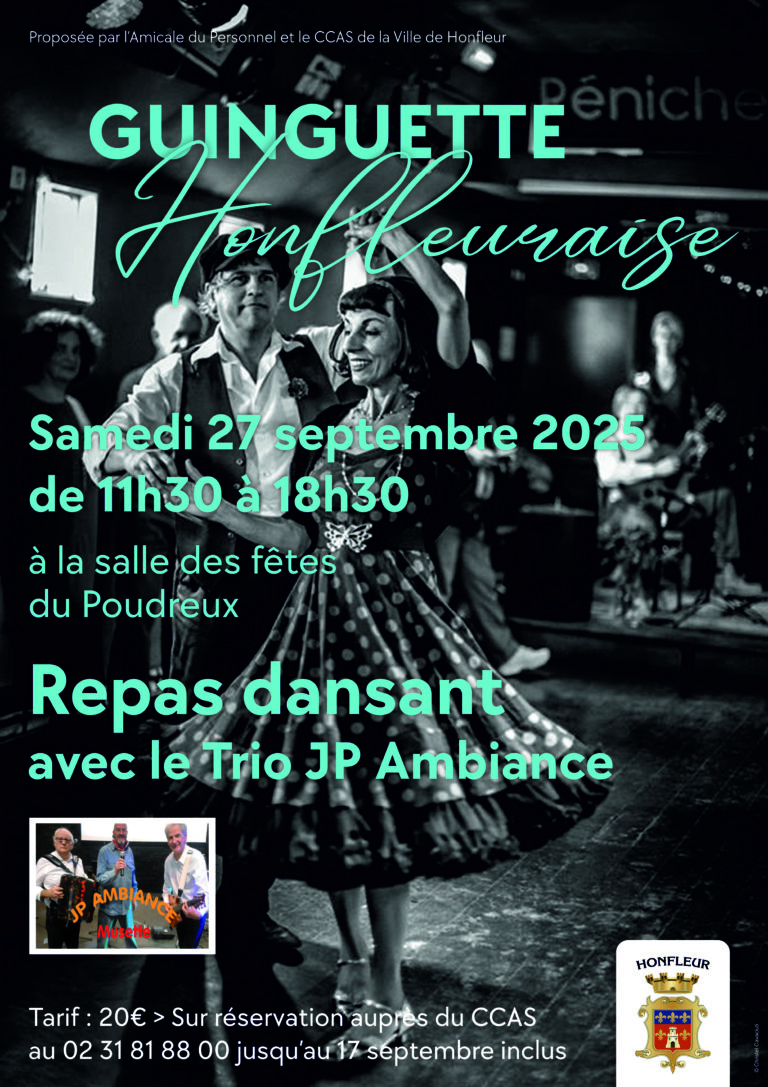 Honfleur : Guinguette Honfleuraise le 27 septembre