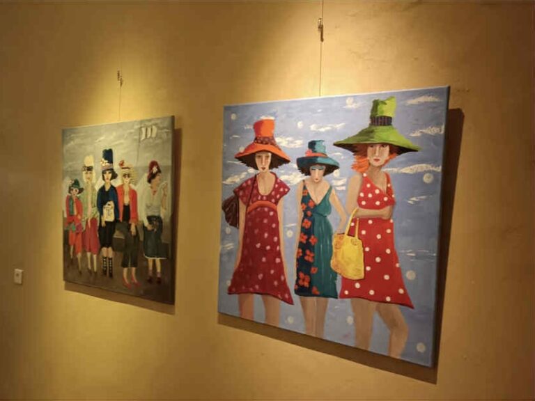 Honfleur : Chantal Delaunay expose à l’Hôtel de ville.