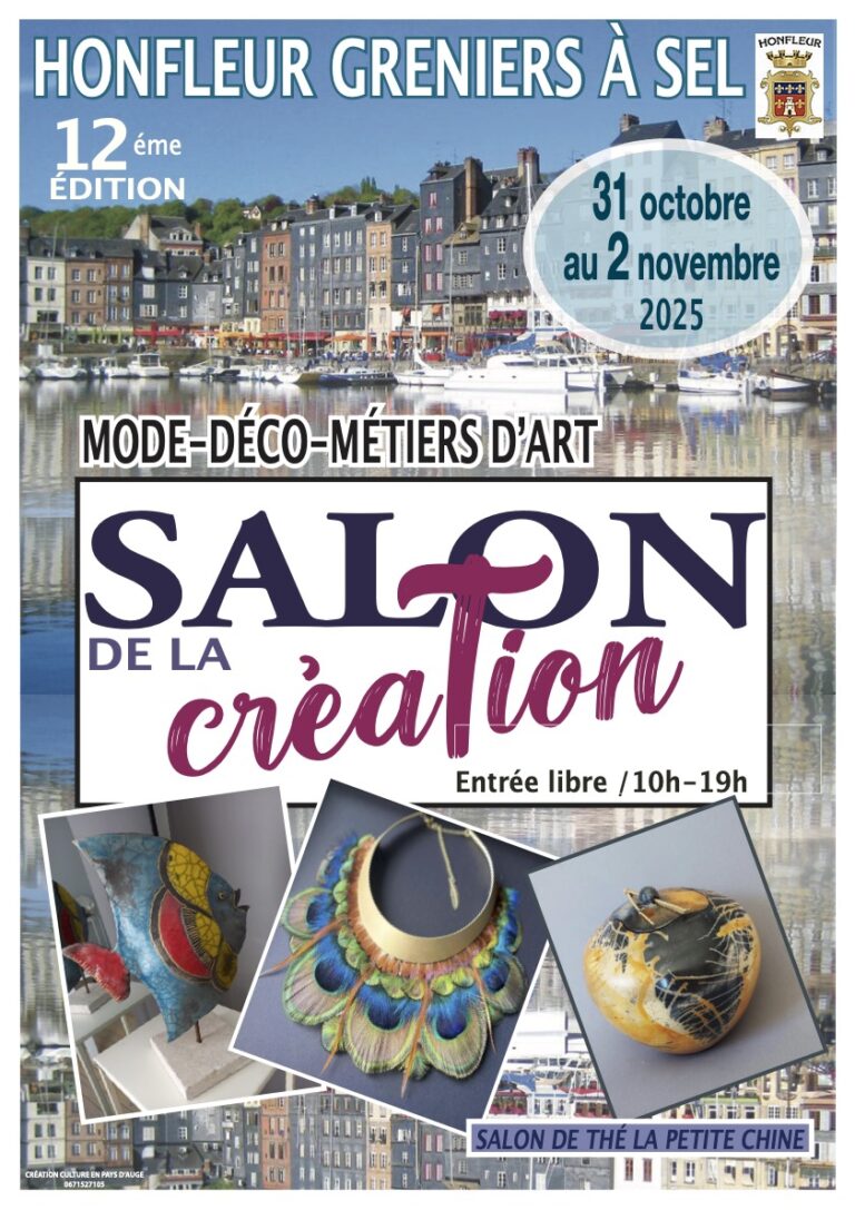 Honfleur : 12 ème édition du salon de la création aux Greniers à sel