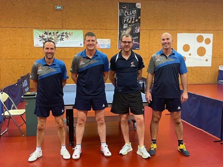 Tennis de table : Deuxième journée compliquée pour les équipes senior du CHTT…
