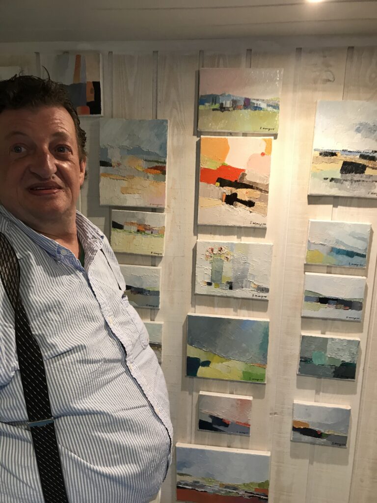 Honfleur : Le maire,Michel Lamarre, rend hommage au peintre Jean Orange.