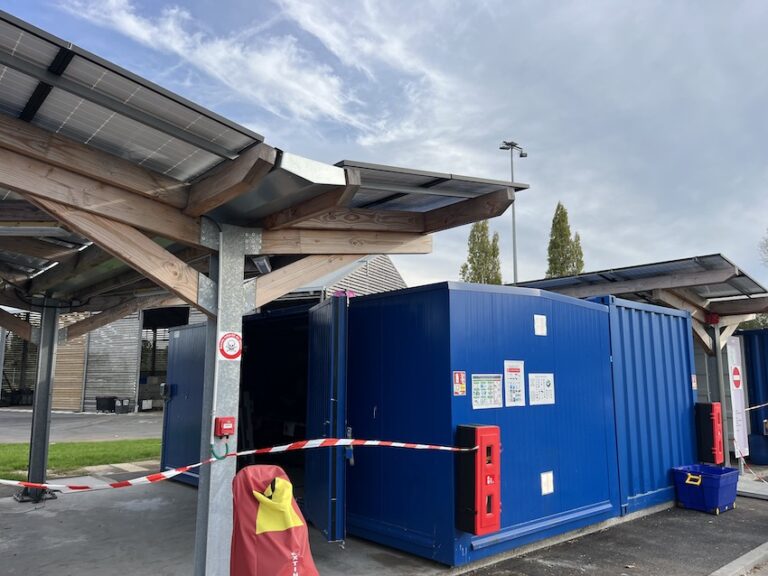 CCPH-B : des panneaux photovoltaïques à la déchèterie de Honfleur