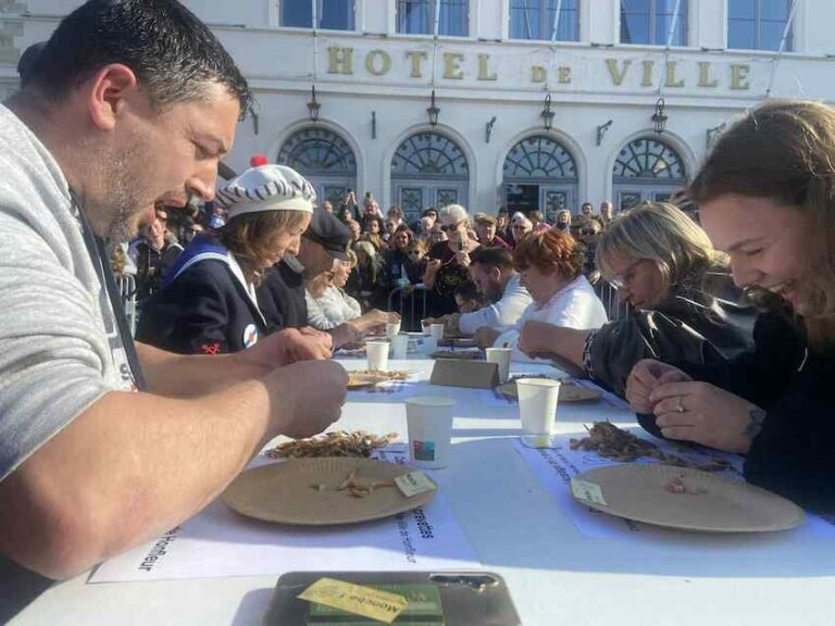 Honfleur : beaucoup de monde pour la fête de la coquille et de la pêche…