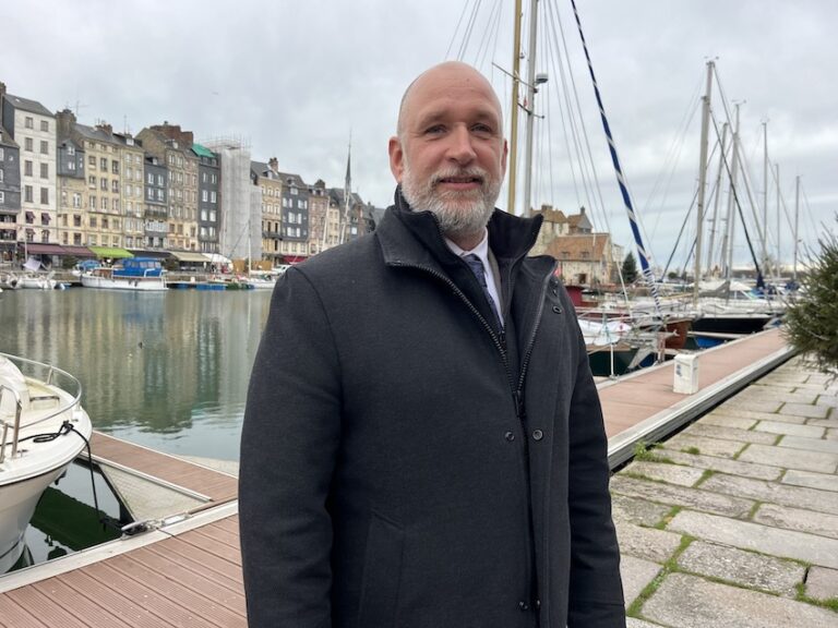 Élections municipales : Nicolas Pubreuil, candidat à la mairie de Honfleur.