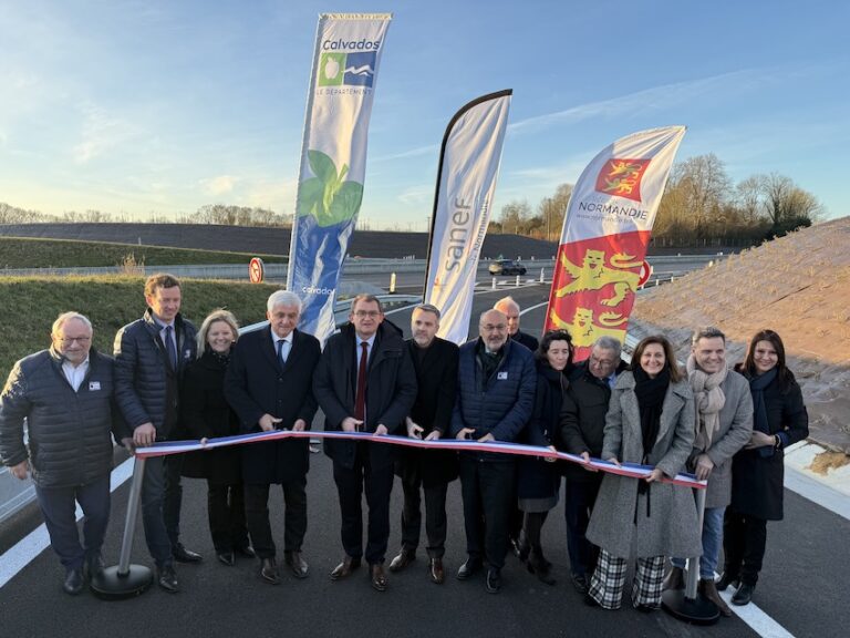 Région : Inauguration de la bretelle d’accès à l’autoroute A13…