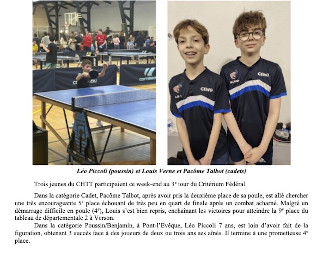 CHTT - Critérium fédéral 3e tour - copie • Honfleur-Infos