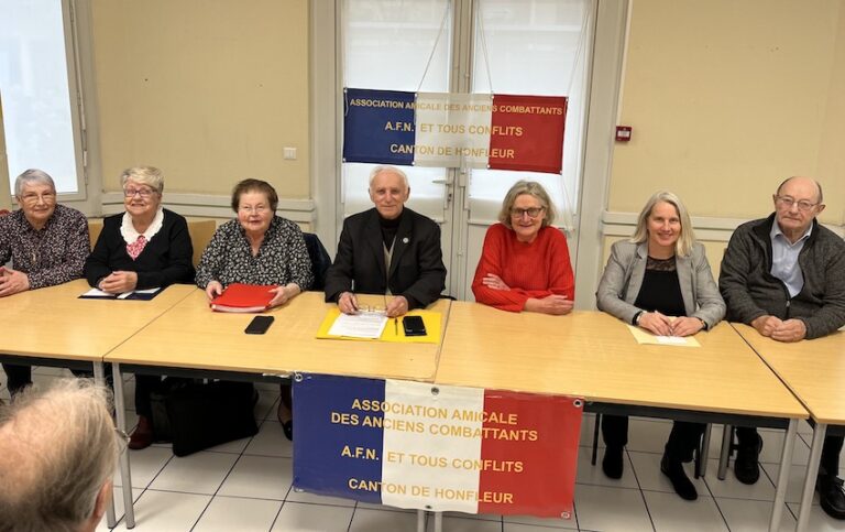 Honfleur : Raymond Destin quitte la présidence des anciens combattants…