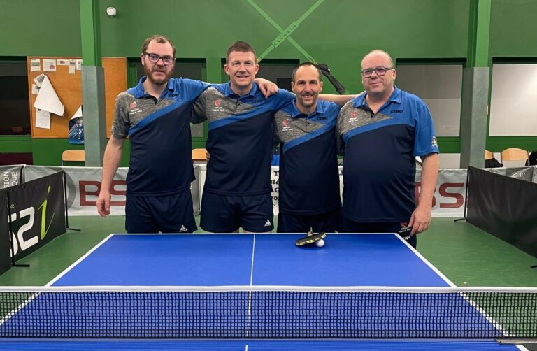 Tennis de Table : L’équipe 3 accède à la Super Départementale 1…
