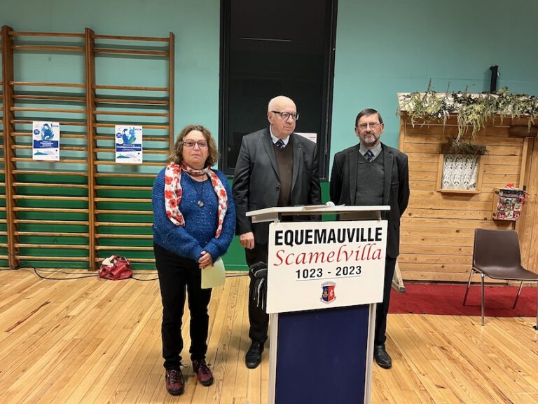 Équemauville : Le maire, Michel Bailleul présente ses vœux à la population