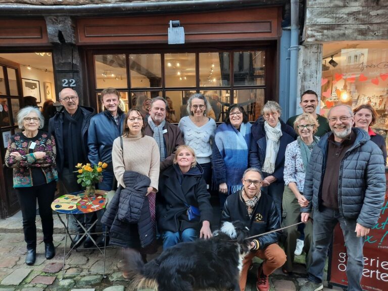 Honfleur : Vernissage de l’exposition « Dessin et Aquarelle » à la P’tite Galerie…