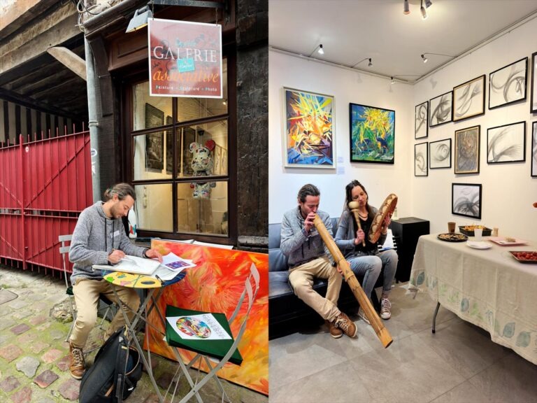 Honfleur : À la P&rsquo;tite Galerie, un artiste magicien nommé Myrouf