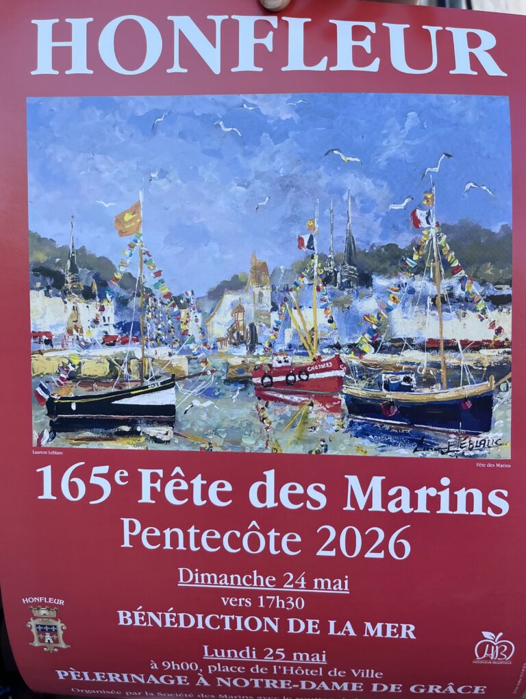 Honfleur : L&rsquo;affiche de la 165éme édition de la Fête des Marins vient de sortir…