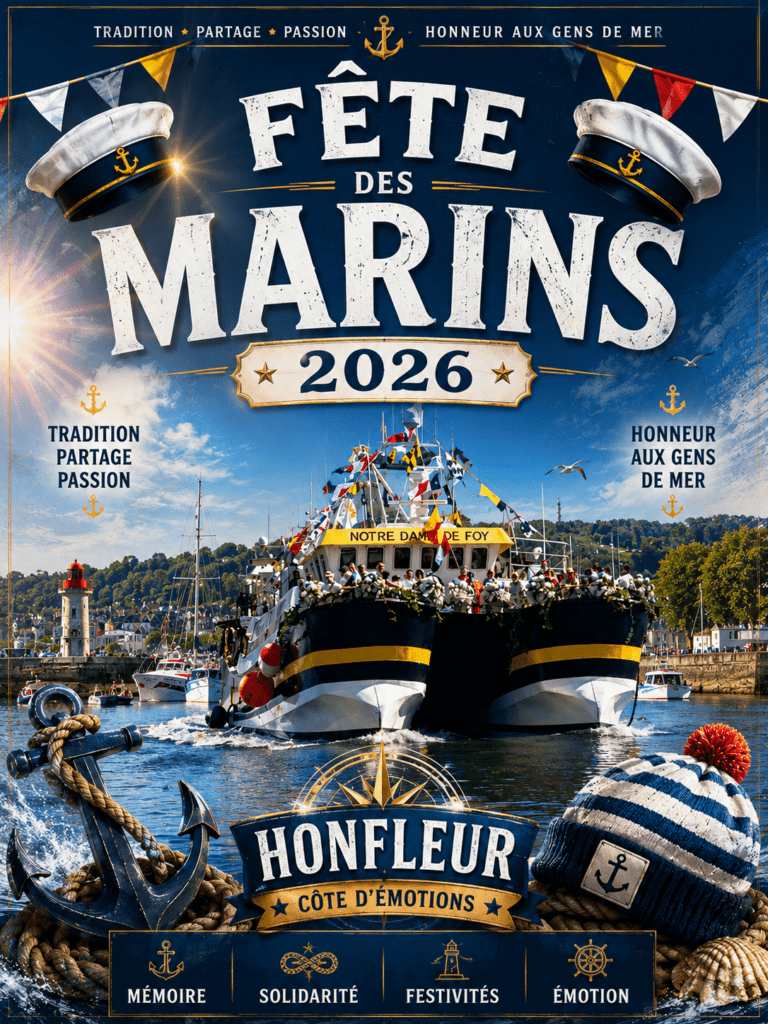 Honfleur célèbre la Fête des Marins, entre tradition, ferveur et mémoire maritime