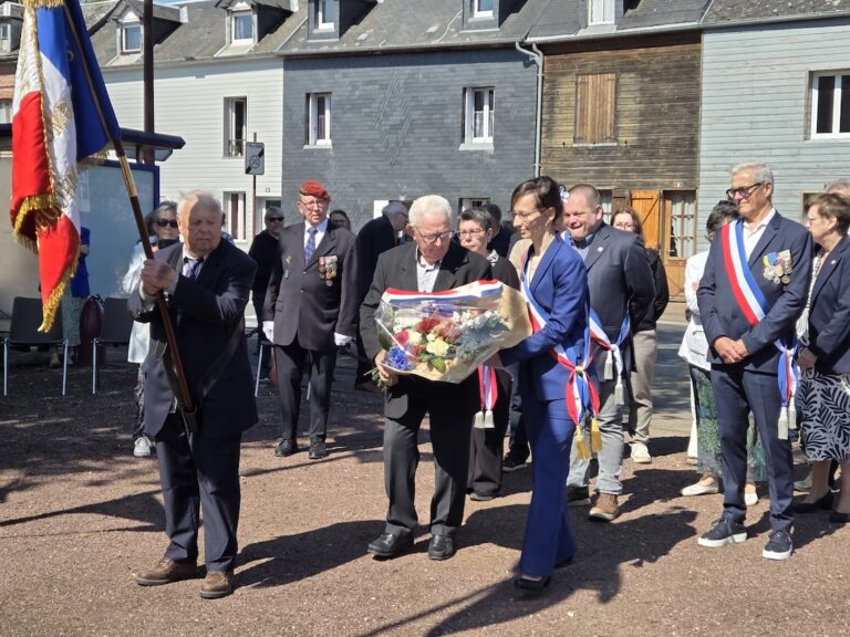 Equemauville : Commémoration du 8 Mai 1945 : une première pour la nouvelle équipe municipale
