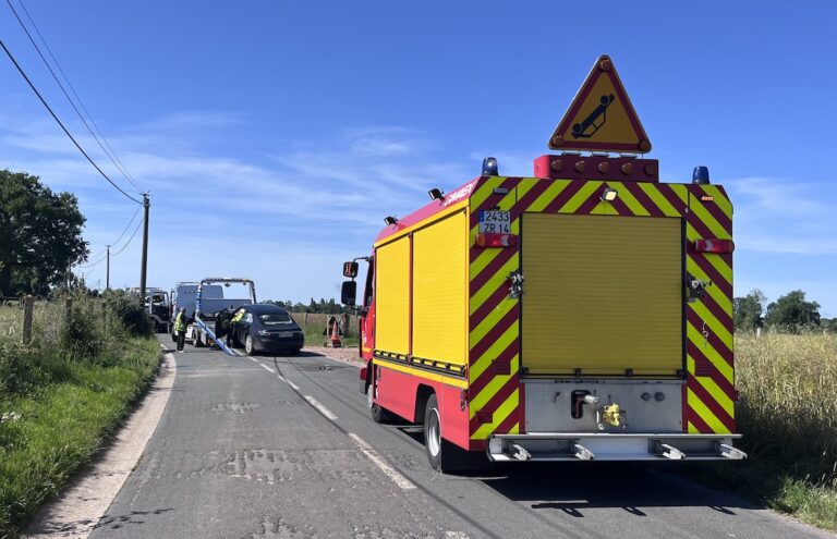 Genneville : Un blessé grave et deux blessés légers dans un accident de la circulation sur la D140…
