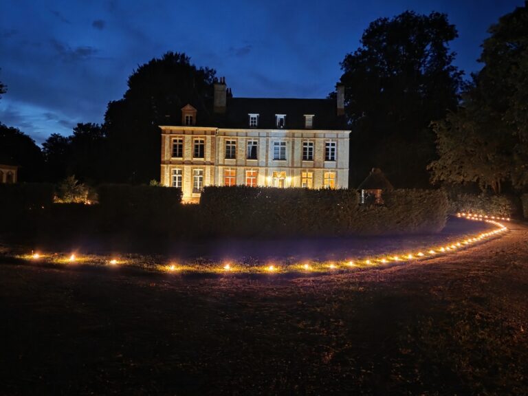 Château en Lumière : Château « Le Fleur » à Gonneville-sur-Honfleur.
