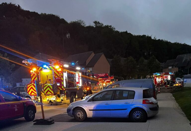 Honfleur : Feu de garage dans le quartier du Canteloup / Les Marronniers…