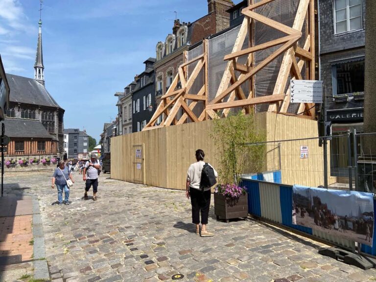 Honfleur : Ouverture au public de la Place Berthelot