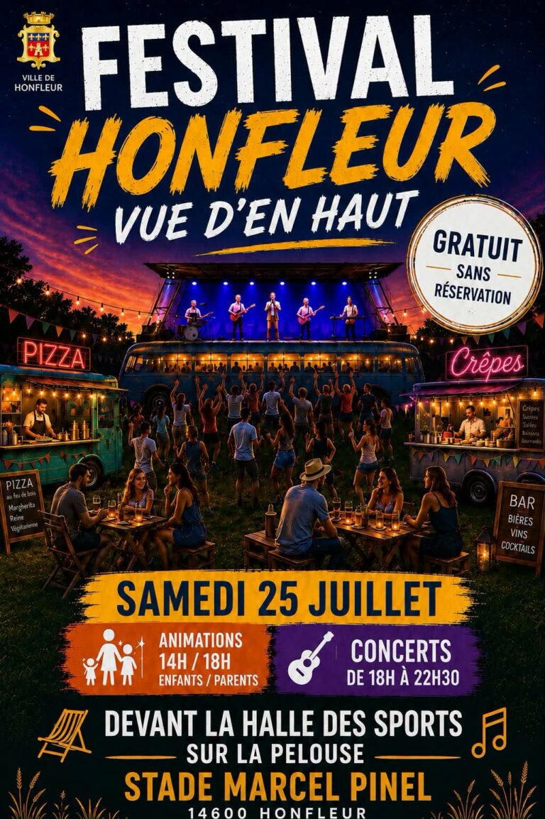 Honfleur : Le festival « Honfleur vue d’en haut », c’est ce samedi !